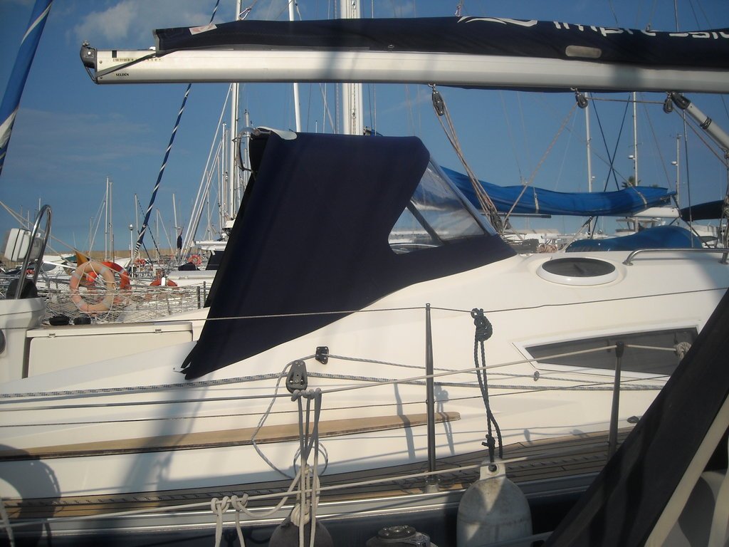 Sprayhood For Elan 384 Impression
